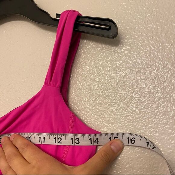 Lululemon Aria Tank II Raspberry hot pink work out tank top  Barbiecore size 4 - Picture 6 of 10